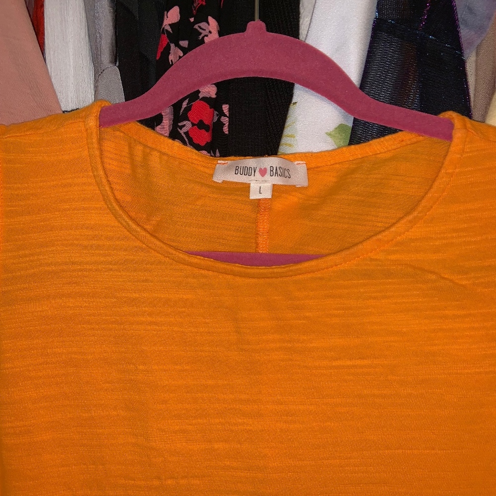 Tangerine Shift Dress - Picture 7 of 11